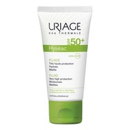 Uriage Hyseac Fluid Very High Protection Moisturizes Spf50+ Ματ Ενυδατική Κρέμα Προσώπου Πολύ Υψηλής Αντηλιακής Προστασίας για Μικτές Λιπαρές Επιδερμίδες 50ml