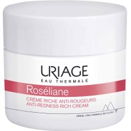 Uriage Roseliane Anti-Redness Rich Cream Καταπραϋντική Κρέμα Προσώπου Πλούσιας Υφής με Δράση Κατά της Ερυθρότητας 50ml