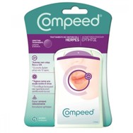 Compeed Αόρατο Διακριτικό Επίθεμα 12ωρης Δράσης για την Αντιμετώπιση του Επιχείλιου Έρπητα 15 Τεμάχια