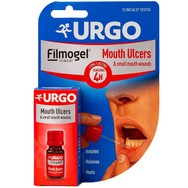 Urgo Filmogel Mouth Ulcers Υγρό Επίθεμα για την Θεραπεία της Άφθας & των Μικρών Τραυμάτων 6ml