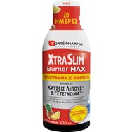 Forte Pharma Xtra Slim Burner MAX Συμπλήρωμα Διατροφής που Βοηθά στο Κάψιμο του Λίπους, Μείωση Πόντων & Έλεγχο Βάρους με Γεύση Ανανά 500ml