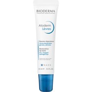 Bioderma Atoderm Baume Levres Επανορθωτική και Θρεπτική Φροντίδα για τα Ξηρά, Σκασμένα και Ταλαιπωρημένα Χείλη 15ml