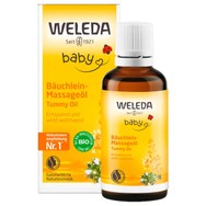 Weleda Baby Tummy Oil Λάδι Μασάζ με Αμύγδαλο για την Κοιλίτσα του Μωρού 30ml