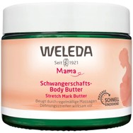 Weleda Mama Stretch Mark Bio Body Butter Θρεπτικό Βούτυρο Σώματος για Μασάζ Κατά των Ραγάδων 150ml