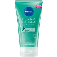 Nivea Derma Skin Clear Anti-Blemish Scrub Απολεπιστικό Scrub Καθαρισμού Προσώπου Κατά των Πόρων Χωρίς να Ξηραίνει την Επιδερμίδα 150ml