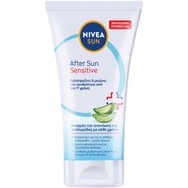 Nivea Sun After Sun Sensitive Lotion Ενυδατική Κρέμα Gel Σώματος για Μετά την Έκθεση στο Ήλιο που Καταπραΰνει την Επιδερμίδα από Ερεθισμούς 150ml