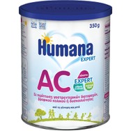 Humana AC Expert Γάλα Ειδικής Διατροφής για την Αντιμετώπιση Γαστρεντερικών Διαταραχών, Βρεφικού Κολικού ή Δυσκοιλιότητας από τη Γέννηση & Μετά 350g