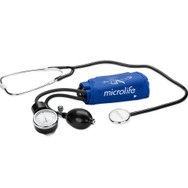 Microlife BP AG1-20 Aneroid Blood Pressure Kit Αναλογικό Μεταλλικό Πιεσόμετρο Μπράτσου με Ενσωματωμένο Στηθοσκόπιο 1 Τεμάχιο