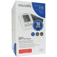 Microlife BP B2 Basic Ψηφιακό Πιεσόμετρο Μπράτσου με Τεχνολογία Ανίχνευσης Αρρυθμιών & Βέλτιστο Έλεγχο Πίεσης & Ταχύτητας
