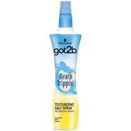 Schwarzkopf Got2b Beach Trippin Texturizing Salt Hair Spray με Θαλασσινό Αλάτι για Κυματιστά Μαλλιά σαν να Βγήκατε από την Θάλασσα 200ml