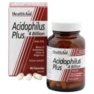 Health Aid Acidophilus Plus 4 bilion Συμπλήρωμα Διατροφής Προβιοτικών 60caps