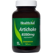 Health Aid Artichoke 8350mg Συμπλήρωμα Διατροφής Εκχυλίσματος Αγκινάρας για Αποτοξίνωση του Ήπατος & Καλύτερη Πέψη με Αντιοξειδωτικές Ιδιότητες 60tabs