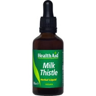 Health Aid Milk Thistle Liquid Συμπλήρωμα Διατροφής Εκχυλίσματος Γαϊδουράγκαθου για την Προστασία του Ήπατος με Αντιφλεγμονώδεις & Αντιοξειδωτικές Ιδιότητες σε Πόσιμο Υγρό 50ml