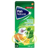 Pan Natural Cough Syrup 100% Φυσικό Σιρόπι για το Ξηρό & Παραγωγικό Βήχα 128gr