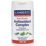Lamberts Super Strength Antioxidant Complex Συμπλήρωμα Διατροφής Συμπλέγματος Φυτικών Αντιοξειδωτικών Υψηλής Ισχύος 60tabs