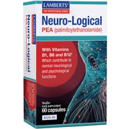 Lamberts Neuro-Logical Συμπλήρωμα Διατροφής Συμπλέγματος Βιταμινών Β για τη Φυσιολογική Λειτουργία του Νευρικού Συστήματος & Βελτίωση της Ψυχικής Υγείας 60caps