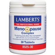 Lamberts Menopause Complex Συμπλήρωμα Διατροφής Εκχυλίσματος Βοτάνων Πλούσιο σε Φυτοοιστρογόνα για την Αντιμετώπιση των Συμπτωμάτων της Εμμηνόπαυσης 30tabs