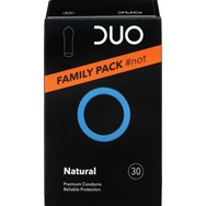 Duo Natural Premium Condoms Value Pack Φυσικό Προφυλακτικό για να Νιώθετε Ασφαλής σε Κάθε Περίσταση 30 Τεμάχια