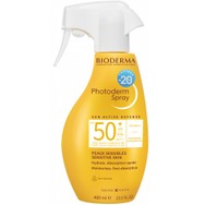 Bioderma Photoderm Spray Spf50+ Αντηλιακό Spray Προσώπου, Σώματος Πολύ Υψηλής Προστασίας για Όλη την Οικογένεια 400ml Promo -20%