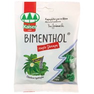 Kaiser Bimenthol Καραμέλες για τον Ερεθισμένο Λαιμό & τον Βήχα Χωρίς Ζάχαρη με Μέντα & Ευκάλυπτο 75g