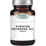 Power Health Platinum Range Evening Primrose Oil 500mg Συμπλήρωμα Διατροφής με 'Έλαιο Νυχτολούλουδου Κατά των Συμπτωμάτων της Εμμηνόπαυσης 30caps