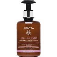 Apivita Cleansing Micellar Water Face & Eyes With Rose & Honey​​​​​​​ Μικυλλιακό Νερό Καθαρισμού & Ντεμακιγιάζ Προσώπου & Ματιών με Τριαντάφυλλο & Μέλι 300ml