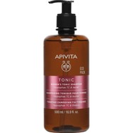Apivita Women's Tonic Shampoo with Hippophae TC & Laurel Τονωτικό Σαμπουάν Κατά της Τριχόπτωσης για Γυναίκες με Ιπποφαές & Δάφνη 500ml