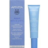 Apivita Aqua Beelicious Cooling Hydrating Eye Gel Δροσιστικό Gel Ενυδάτωσης για τα Μάτια με Λουλούδια & Μέλι 15ml