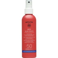 Apivita Bee Sun Safe Hydra Melting Ultra-Light Face & Body Spray With Marine Algae & Propolis Spf50, 200ml