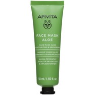 Apivita Moisturizing & Refreshing Aloe Face Mask Μάσκα Προσώπου με Αλόη για Ενυδάτωση & Αναζωογόνηση 50ml