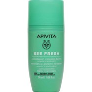 Apivita Bee Fresh 24h Deodorant Roll-on Αποσμητικό 24ωρης Δράσης με Σεβασμό στο Μικροβίωμα του Δέρματος 50ml