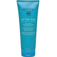 Apivita After Sun Cool & Sooth Face & Body Gel-Cream Καταπραϋντική Κρέμα Gel για Μετά τον Ήλιο, Προσώπου, Σώματος με Σύκο, Αλόη & Πρόπολη 200ml