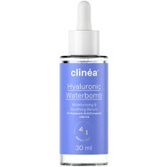 Clinea Hyaluronic Waterbomb Moisturizing & Soothing Serum Ενυδατικός & Καταπραϋντικός Ορός Προσώπου με Υαλουρονικό Οξύ & Έλαιο CBD 30ml