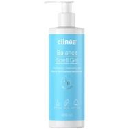 Clinéa Balance Spell Gel Purifying Cleansing,Gel Καθαρισμού Προσώπου Εμπλουτισμένο με Τσάι Matcha & Φυσικό Σαλικυλικό Οξύ για Μεικτές, Λιπαρές Επιδερμίδες 200ml