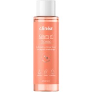 Clinéa Glam n' Tonic Exfoliating Glow Toner, Τονωτική Λοσιόν Απολέπισης & Λάμψης Προσώπου για Όλους τους Τύπους Επιδερμίδας 200ml