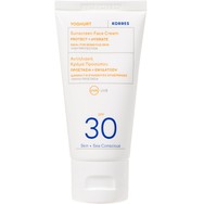 Korres Yoghurt Sunscreen Face Cream Spf30 Αντηλιακή Κρέμα Προσώπου Υψηλής Προστασίας για Άμεση Ενυδάτωση, Κατάλληλο για Ευαίσθητες Επιδερμίδες 50ml