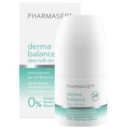 Pharmasept Derma Balance Deo Roll-On Αποσμητικό Roll-On με Πρεβιοτικά & Φυσικούς Αποσμητικούς Παράγοντες 50ml