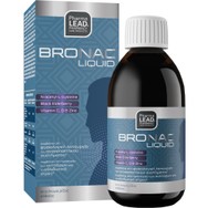 Pharmalead Bronac Syrup Συμπλήρωμα Διατροφής Βιταμινών, Μετάλλων, Αμινοξέων, Εκχυλίσματος Βοτάνων & Μελιού για τη Φυσιολογική Λειτουργία του Ανοσοποιητικού Συστήματος & Αντιμετώπιση Συμπτωμάτων του Κρυολογήματος με Αντιοξειδωτικές Ιδιότητες με Γεύση