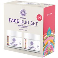 Garden Πακέτο Προσφοράς Anti-Wrinkle Cream with Hyaluronic Acid for Face & Eyes 24ωρη Αντιρυτιδική Κρέμα με Υαλουρονικό Οξύ για Πρόσωπο & Μάτια 2x50ml