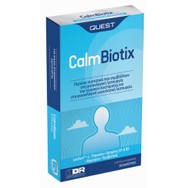Quest Calm Biotix Συμπλήρωμα Διατροφής που Συμβάλλει στη Φυσιολογική Λειτουργία του Νευρικού Συστήματος 30caps