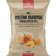 Farmer Proteins Pumpkin Protein Isolate 80% Συμπλήρωμα Διατροφής Πρωτεΐνης από Κολοκύθα Υψηλής Ποιότητας & Βιοδιαθεσιμότητας για Ενίσχυση, Ενέργεια, & Γράμμωση με Οργανικής Προέλευσης Βιταμίνες, Μέταλλα & Αντιοξειδωτικά 100g