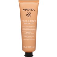 Apivita Face Scrub With Apricot Scrub Ήπιας Απολέπισης με Βερίκοκο, Κατάλληλο για Κανονική/Ξηρή Επιδερμίδα 50ml