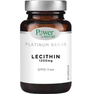 Power Health Platinum Range Lecithin 1.200mg Συμπλήρωμα Διατροφής με Λεκιθίνη 1.200mg 60caps
