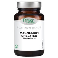 Power Health Platinum Range Magnesium Chelated Bisglycinate Συμπλήρωμα Διατροφής με Δισγλυκινικό Μαγνήσιο σε Χηλική Μορφή για Άμεση Απορρόφηση 30caps