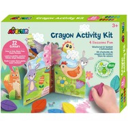 Avenir Crayon Activity Kit Κωδ 60786 Παιδικό Εκπαιδευτικό Παιχνίδι 3+ Years 1 Τεμάχιο - 4 Seasons Fun