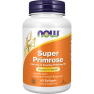 Now Foods Super Primrose 1.300mg Συμπλήρωμα Διατροφής με Έλαιο Νυχτολούλουδου για Αντιμετώπιση Συμπτωμάτων της Εμμηνόπαυσης, Υγιές Δέρμα & Καλή Ανοσοαπόκριση 60 Softgels