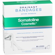 Somatoline Cosmetic Action Intensive Bandages Treatment Αγωγή με Επιδέσμους για την Αποσυμφόρηση των Ποδιών 1 Τεμάχιο