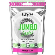 NYX Professional Makeup Jumbo Lash! Vegan False Lashes Ψεύτικες Βλεφαρίδες για Καθηλωτικό Όγκο​​​​​​​ 1 Τεμάχιο - 04 Fringe Glam