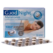 Eladiet Good Night Melatonin Συμπλήρωμα Διατροφής με Μελατονίνη για Καλύτερο Ύπνο 30tabs