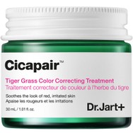 Dr.Jart+ Cicapair Tiger Grass Color Correcting Face Treatment Κρέμα Προσώπου με Νιασιναμίδη & Σύμπλοκο Tiger Grass για Κάλυψη της Ερυθρότητας & Φυσική - Υγιή Όψη, Κατάλληλη για Ερεθισμένο Δέρμα 30ml